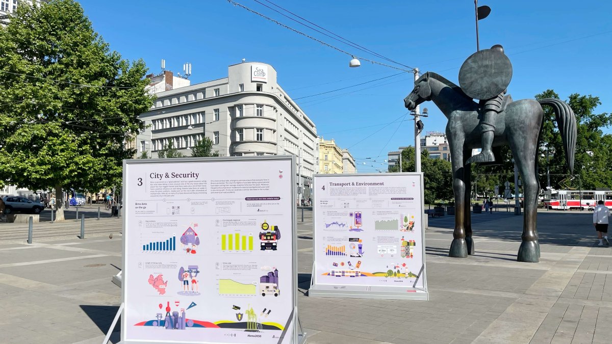 Město v datech a číslech. Brno vydalo aktuální zprávu o stavu města.