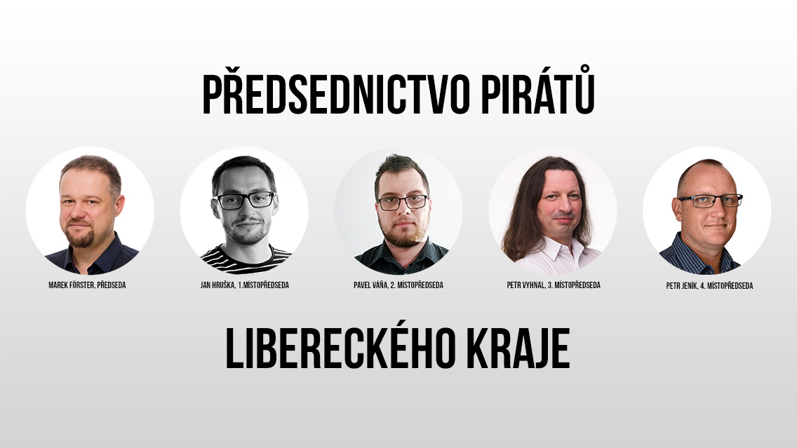 Piráti Libereckého kraje si do předsednictva zvolili ostřílené bukanýry i novou krev