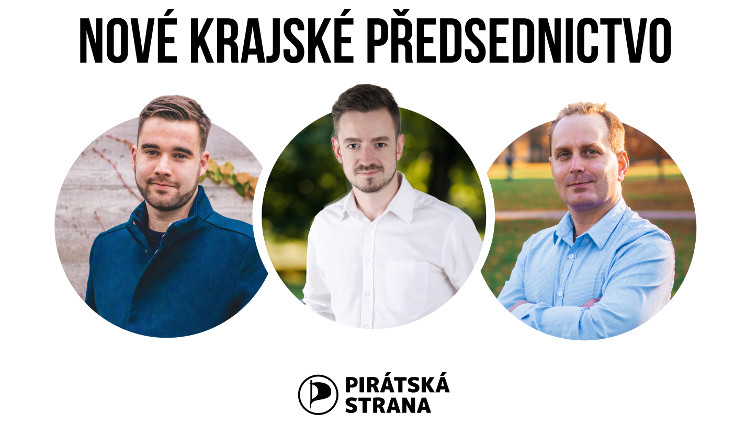 Piráti si v Olomouckém kraji zvolili nové předsednictvo