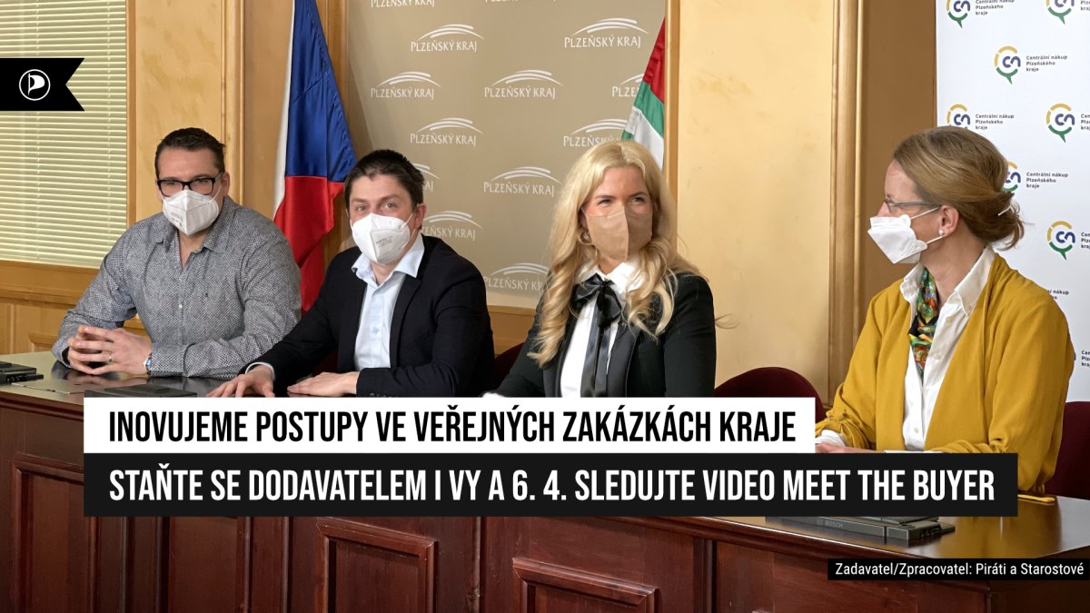 Meet the Buyer – Představení plánu investičních akcí v Plzeňském kraji pro rok 2021