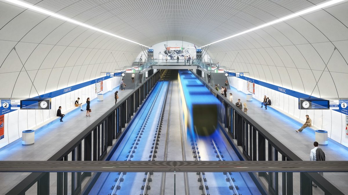 První rok výstavby metra D: vyraženo je 1,6 kilometru tunelů
