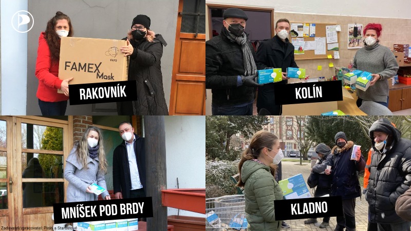 Rozdali jsme více než 10 000 respirátorů potřebným