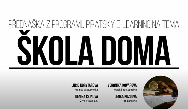 Škola doma - proběhlo inspirativní setkání ohledně domácího vzdělávání dětí, podívejte se na záznam