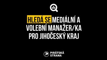 Hledá se mediální a volební manažer/ka pro Jihočeský kraj