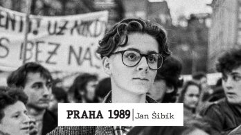 Projev Zdeňka Hřiba při příležitosti otevření výstavy Praha 1989