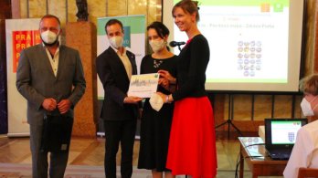 Hlavní město získalo ocenění za projekt pocitové mapy v soutěži Zlatý erb 2021